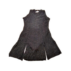 Body Wrappers Sleeveless Sparkling Dance Dress Girls sz Preteen